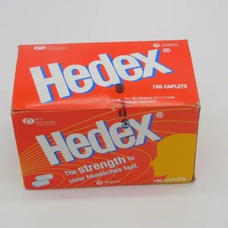 Hedex Caplets Blister Pck 20Pcs